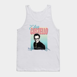 Elvis Costello / 1980s Style Aesthetic Fanart Tank Top